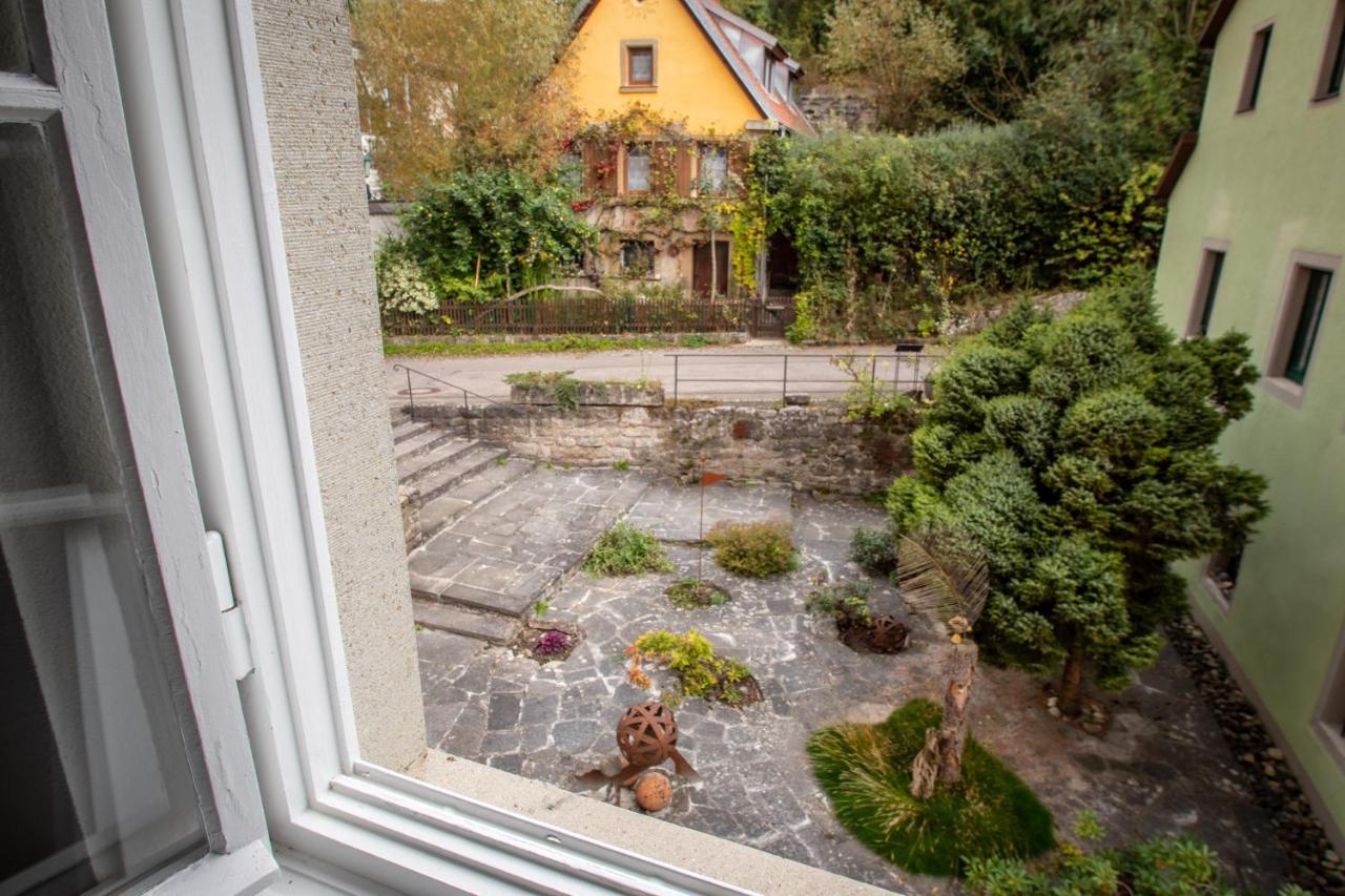 Ferienwohnung an der Tauber Rothenburg ob der Tauber Exterior foto